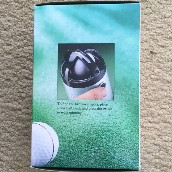 NEW Sharper Image Golf Ball Sweet Spot Finder - Picture 2 of 4